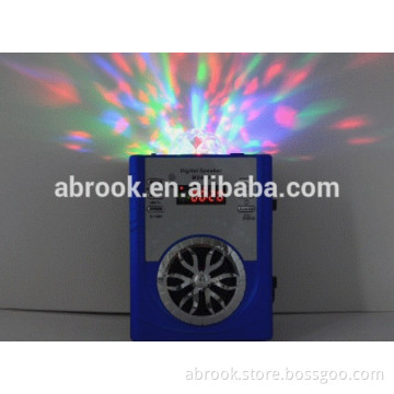 LED disco light line array wooden speaker box